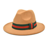 Mens Kentucky Derby Hats Women's Woven Woolen Hat Men's Retro Outdoor