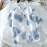 Men Beach T Shirts Summer Loose Men's Short Sleeve Top