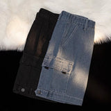 Men Denim Shorts Summer Jeans Casual Shorts Men Sports Loose