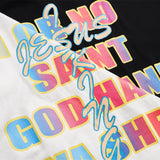 Jesus Is King T Shirt Men's Clothing Print round Neck Loose Short Sleeves T-shirt