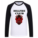 Stranger Things Hellfire Club T Shirt Printed Top Men's and Women's Short-Sleeved T-shirt
