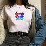 Stranger Things T Shirt Stranger Things Polyester Printed T-shirt Summer Loose Casual Women