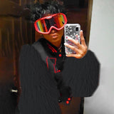 Brown Cropped Varsity Jacket Long Sleeve Baseball Uniform Coat