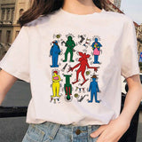 Stranger Things Hellfire Club T Shirt Printed T-Shirt Top Short Sleeve