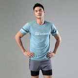 Sweat Wicking Shirt Men's Sports Quick-Drying T-shirt Casual Sportswear
