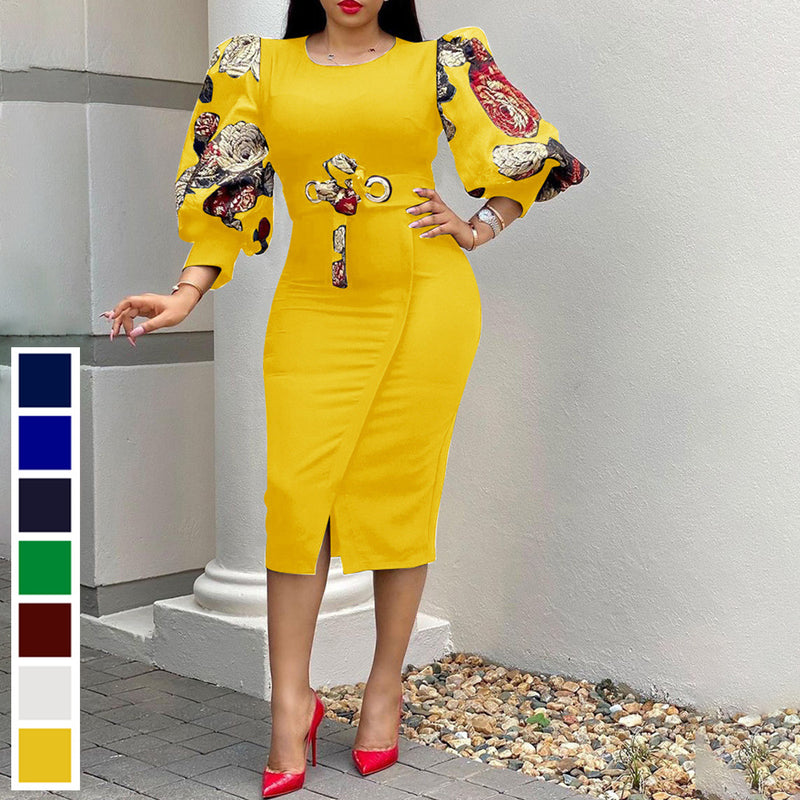 Nina Parker plus Size Dresses plus Size Temperament Dress