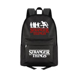 Stranger Things Backpack Large Capacity Fashion Canvas Backpack Student Schoolbag