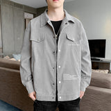 Baggy Jacket Men's Spring and Autumn Jacket Retro Casual Jacket