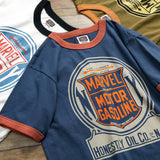 Preppy Aesthetic T Shirt Vintage T-shirt Short Sleeve T-shirt for Men and Women