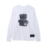 We11 Done Sweatshirts Bear Pattern for Men and Women