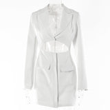 Maddy Euphoria Outfits Dress Female Sexy Hot Girl Long Sleeve Short Dress