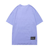 We11 Done T Shirts Color Letter Print Loose Large Size Men and Women Same Style