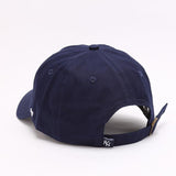 Dodgers and Yankees Baseball Cap 47brand Baseball Cap Women's Navy Blue Embroidered Peaked Cap