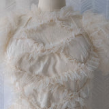 Lady Gaga Dress Vintage Court Style Flounce Stitching Dress