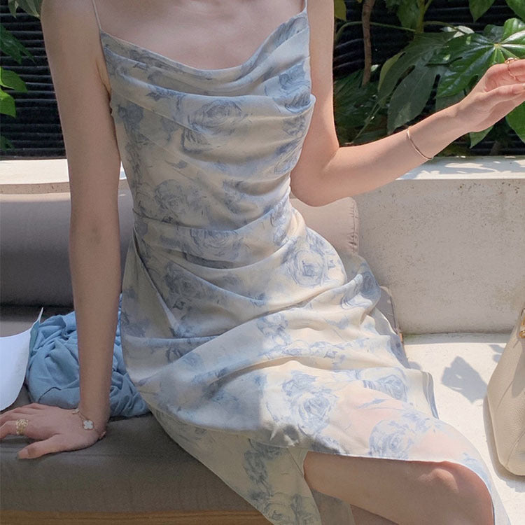 Satin Dress Women's Summer