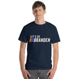 Let's Go Brandon T Shirt Men's round Neck T-shirt Casual Sports Short Sleeve