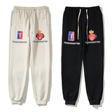 Kanye West Sunday Service Pant Printed Casual Trousers Thickened
