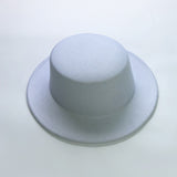 Italian Fedora Hats Autumn and Winter Women's Vintage Top Hat Warm Hat