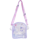 My Melody Bag Cute Clow M Cinnamoroll Babycinnamoroll Melody Raincoat Series PVC Cartoon Backpack Japanese Girl Heart Cartoon Crossbody Bag Kulomi