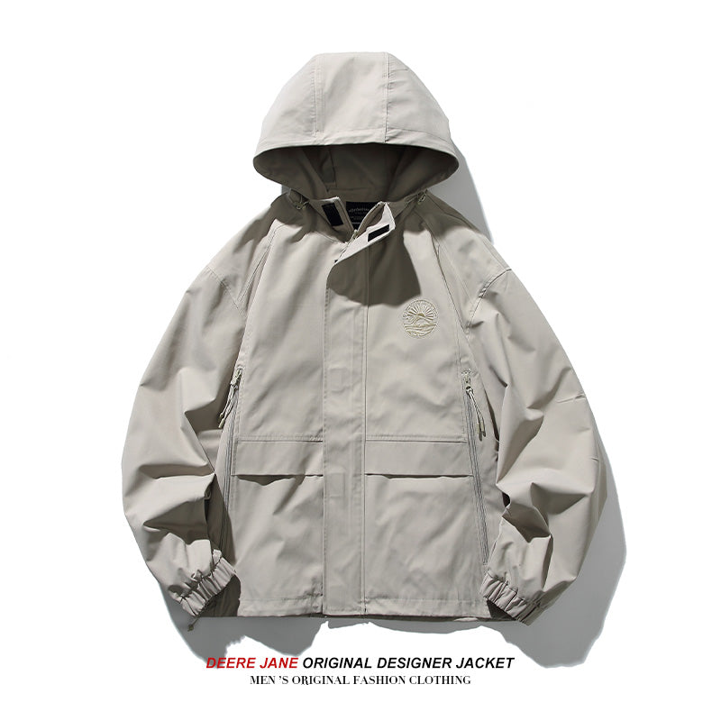 Men Jacket Spring Jacket Men Loose Versatile Casual Coat