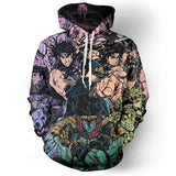 JoJo's Bizarre Adventure Dressing 3D Printed Sweater