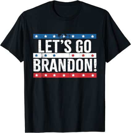 Let'S Go Brandon T Shirt Summer Round Neck Short Sleeve T-Shirt