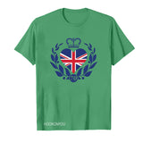 Inspired by Queen's Platinum Jubilee 2022 Elizabeth 70 Years T-shirt Printed round Neck Short Sleeve T-shirt