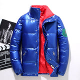 Yeezy Gap Down Coat Winter Men's Fashion Bright Leather White Duck Down Jacket