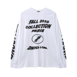 We11 Done Sweatshirts Slogan Printing Daily Casual Couple Style