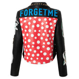 Women Leather Jacket Biker Motorcycle Coat Leather Coat Fashion Special Women's Clothing Short Leather Jacket Women