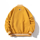 NASA Varsity Jacket Couple Thin Jacket Baseball Uniform Jacket for Men