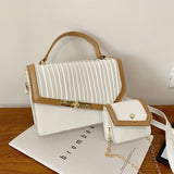 Sling Bags Chain Bag Casual Pleated Crossbody Bag