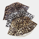 Leopard Fur Hat Autumn and Winter Fisherman Hat