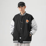 The Bears Varsity Jacket Male and Female Couples Wear Autumn Bear Handsome Sports Jacket Men's Baseball Uniform