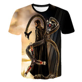 Marvel T Shirt Summer T-shirt Printed T-shirt Short Sleeve
