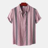 Men Beach T Shirts Summer Casual Beach Holiday Floral Print