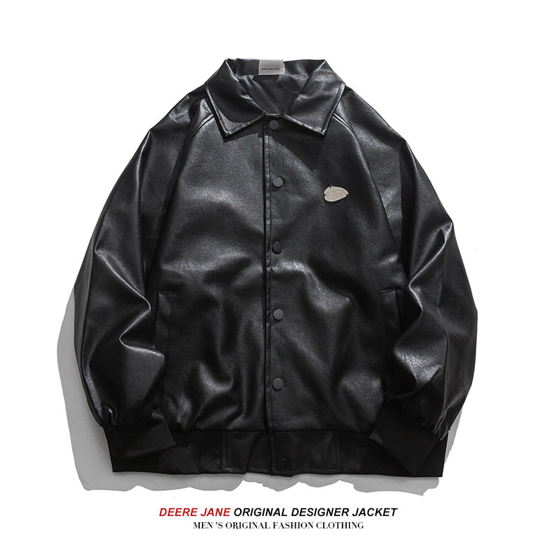 Men Jacket Spring Men Spring and Autumn Loose All-Matching Jacket