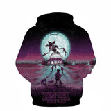 Stranger Things Hoodie Stranger Things 3D Digital Printing Loose Pullover Hoodie Sweater