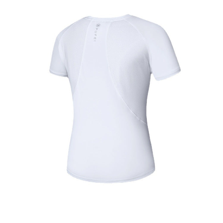 Sweat Wicking Shirt Slim Fit Sports Casual T-shirt Breathable