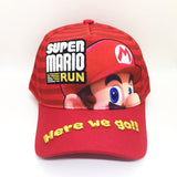 Mario Hat Cartoon Animation Peripheral Embroidered Hip Hop Baseball Cap