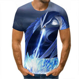 Men and Women Pokemon Pikachu T Shirt 3D Digital Printing Men's Summer T-shirt
