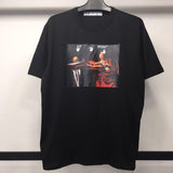 Ow Summer Arrow Print Loose Short Sleeve Cotton Tshirt Owt t shirt