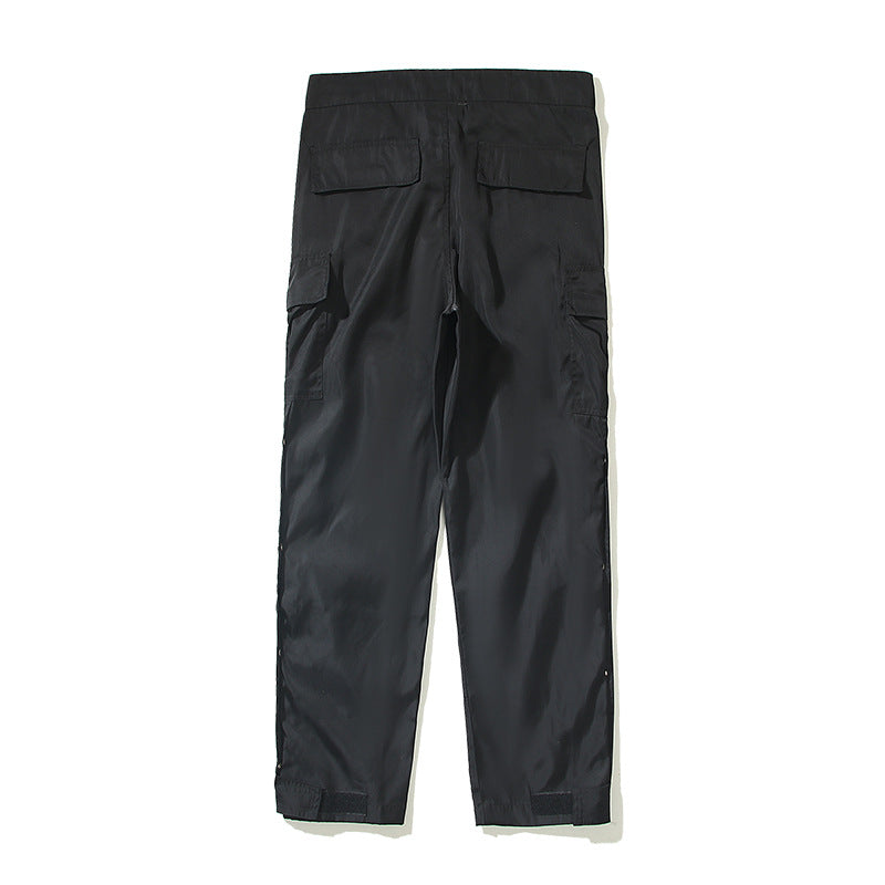 Kanye West Sunday Service Pant Ribbon Breasted Nylon Workwear Leisure