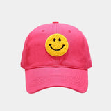 Smiley Face Cap Soft Top Baseball Cap