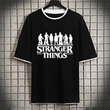 Stranger Things T Shirt Stranger Things Stranger Things Short Sleeve T-shirt Men's and Women's Loose Casual Large Size Couple Cotton Summer