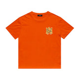 Amiri T Shirt Tiger Pattern Letter Print Casual round Neck Short Sleeve T-shirt