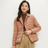 Women Winter Coats Puffer Jacket Down Coat Down Jacket Lightweight Autumn and Winter White Duck Down Stand Collar Coat