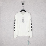 Round Neck Sweater Back Arrow Men and Women Owt sweatshirt