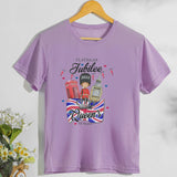 Inspired by Queen's Platinum Jubilee 2022 Elizabeth 70 Years T-shirt Short Sleeve T-shirt plus Size Loose Summer