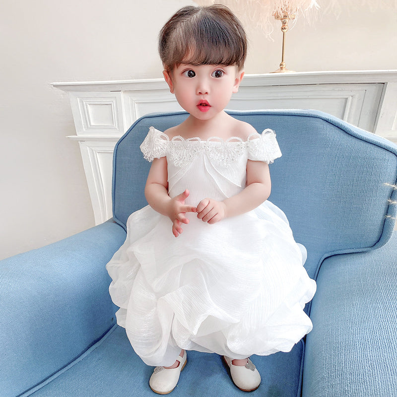 Baby Girl Christening Dress Baptism Dresses Girl Baptism Dress Babies' Dress Female Full Moon Baptism Dress
